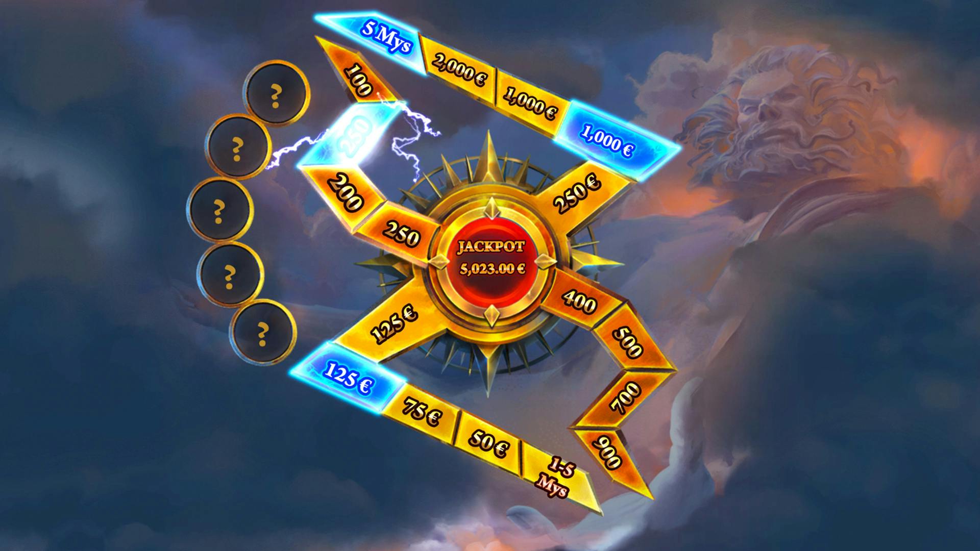 Gaming1 Lightning God dice spel, daag de machtige Zeus uit!
