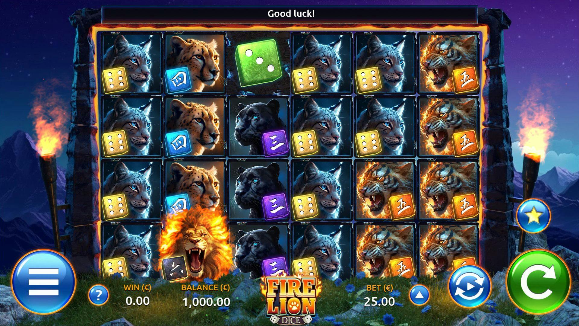 Op avontuur met Fire Lion Dice van Airdice