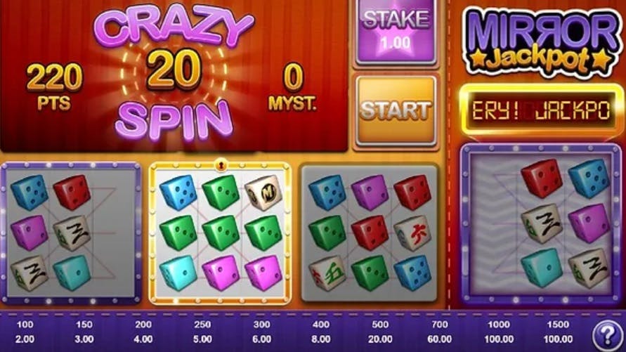 Mirror Jackpot: een mysterieus dice spel met spiegeleffect
