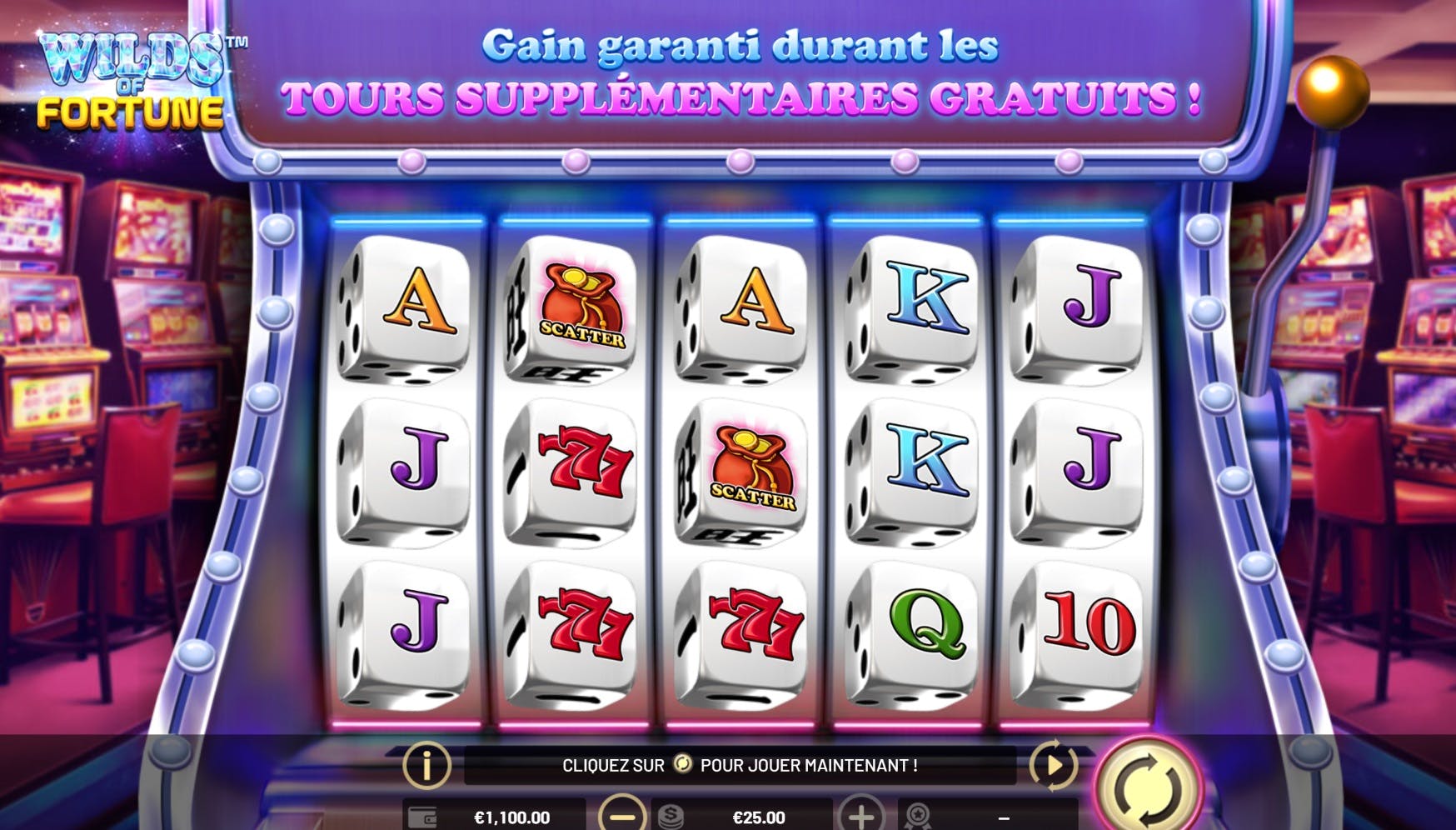 Revue du jeu diceslot Betsoft Wilds Of Fortune