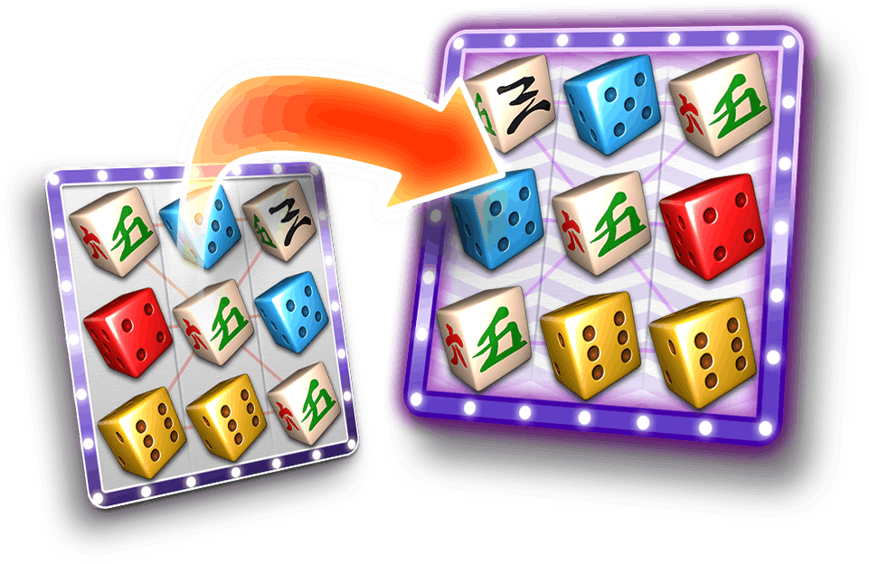 Mirror Jackpot: a mysterious dice game with a mirror effect