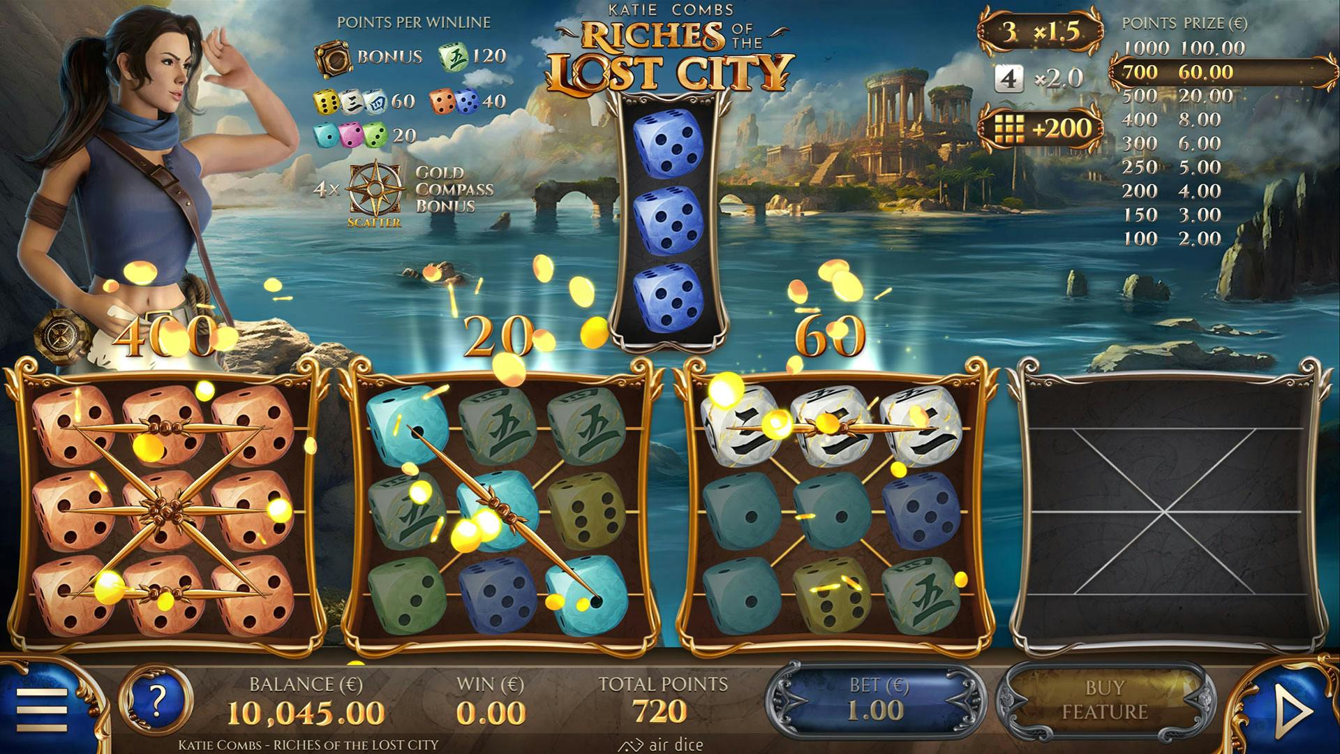 Katie Combs – Riches of the Lost City dice spel
