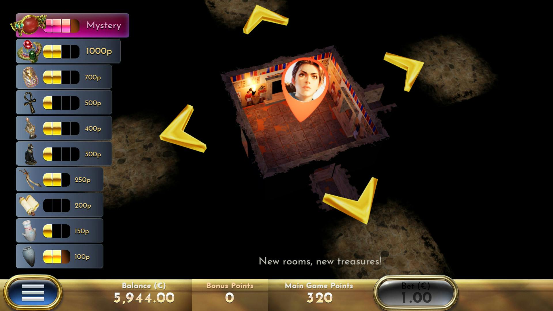 Airdice Katie Combs Gold of the Nile jeu de dice