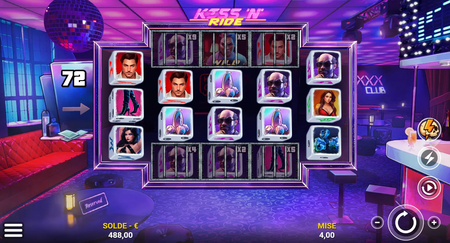 Embarque sur Kiss 'N' Ride Dice de F*Bastards
