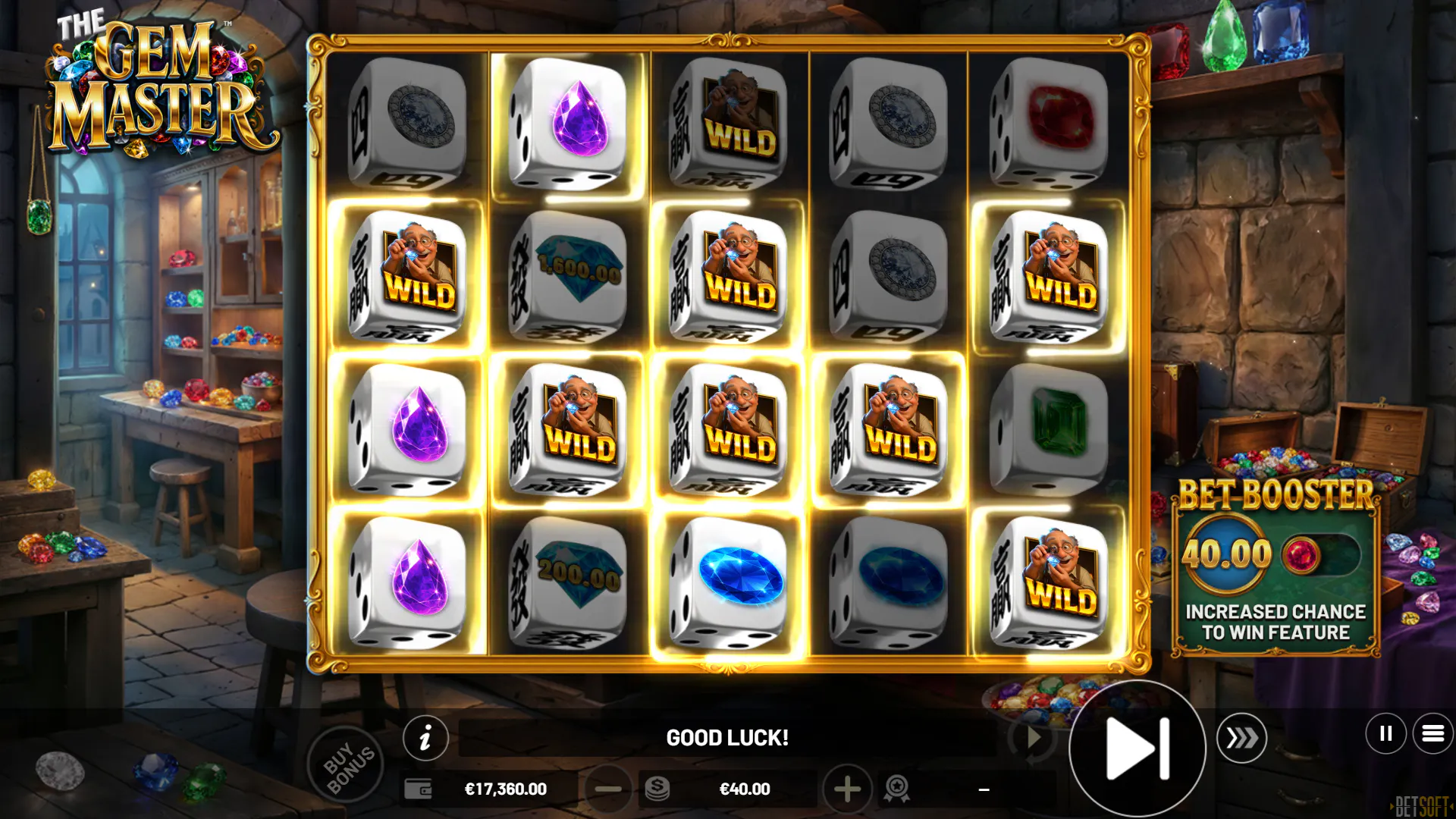The Gem Master Dice: Ga op edelstenenjacht!