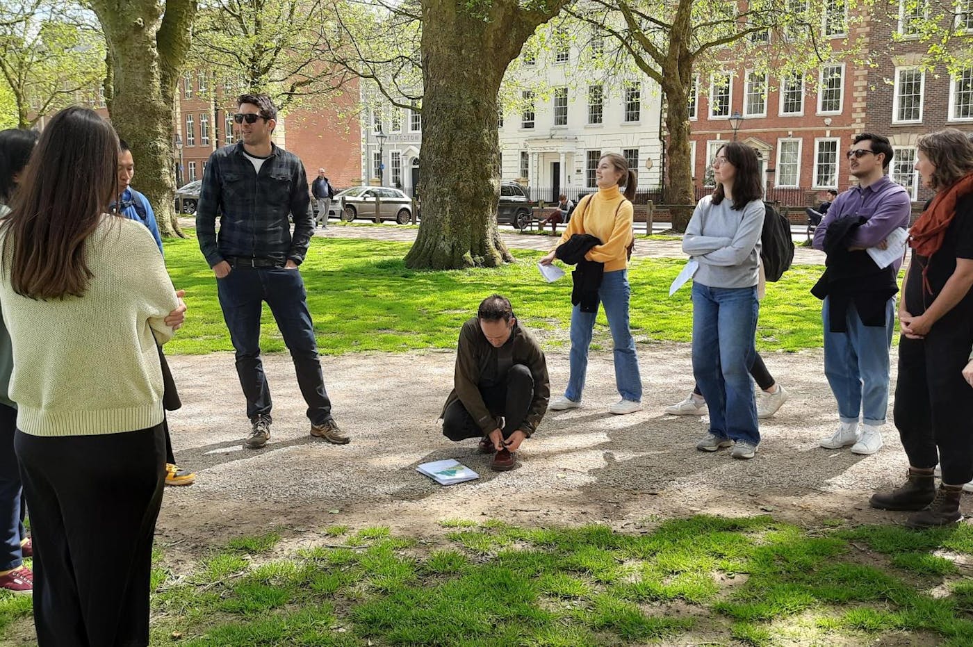 Group of people outside