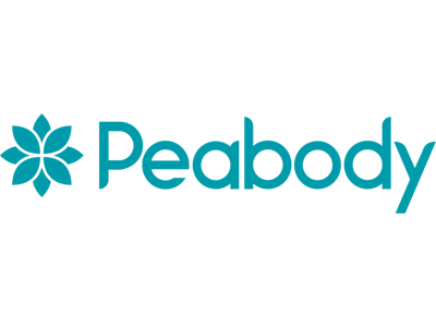 Peabody logo.