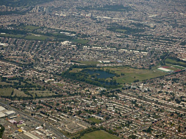 Dagenham from the air