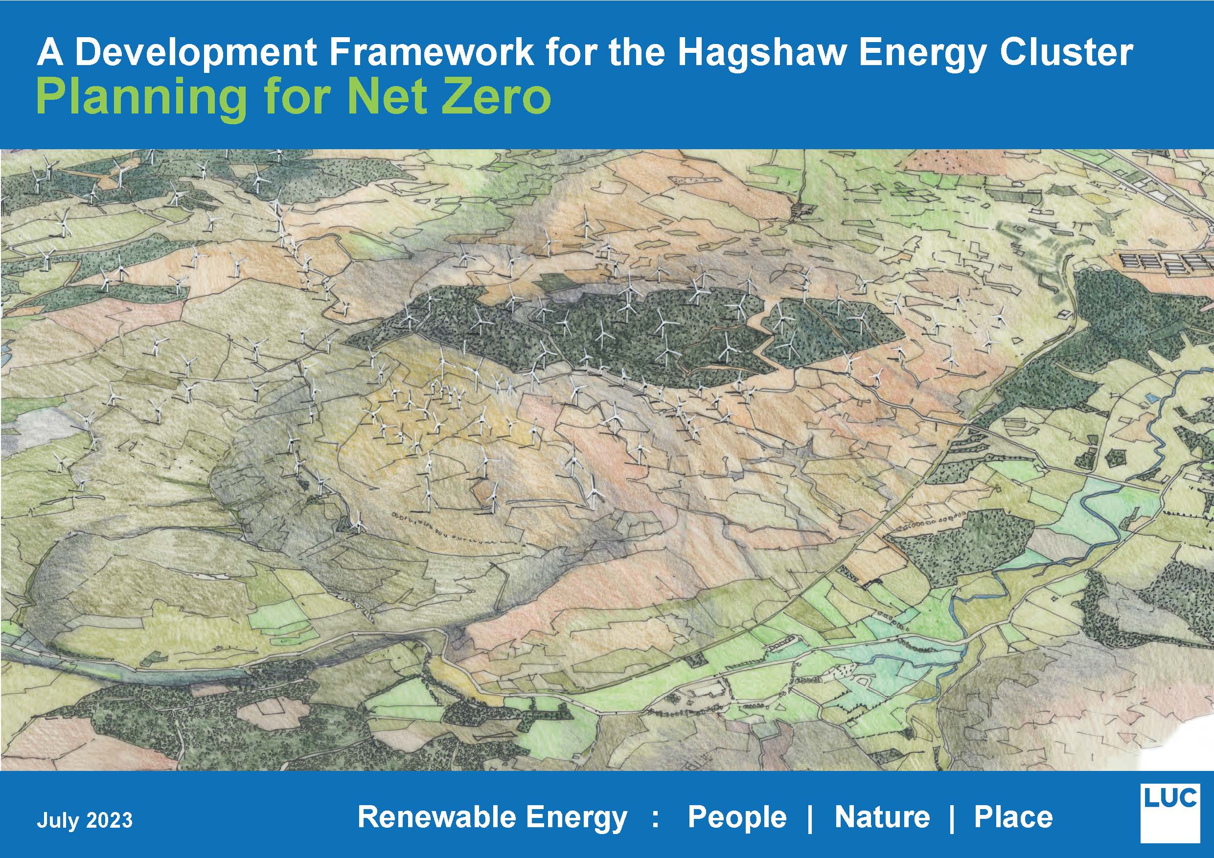 Graphic Illustration of the Hagshaw Energy Cluster