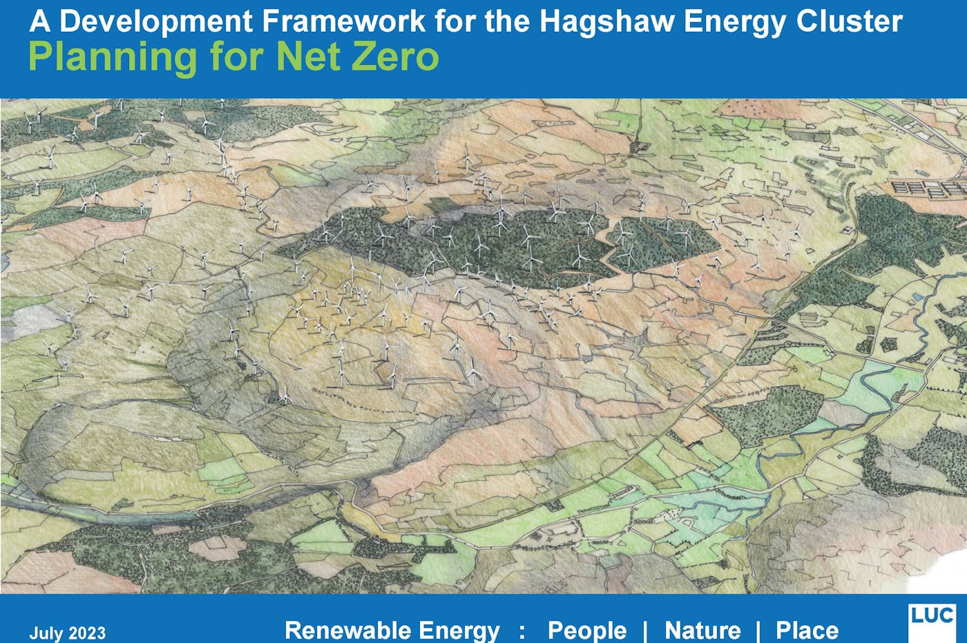 Graphic Illustration of the Hagshaw Energy Cluster
