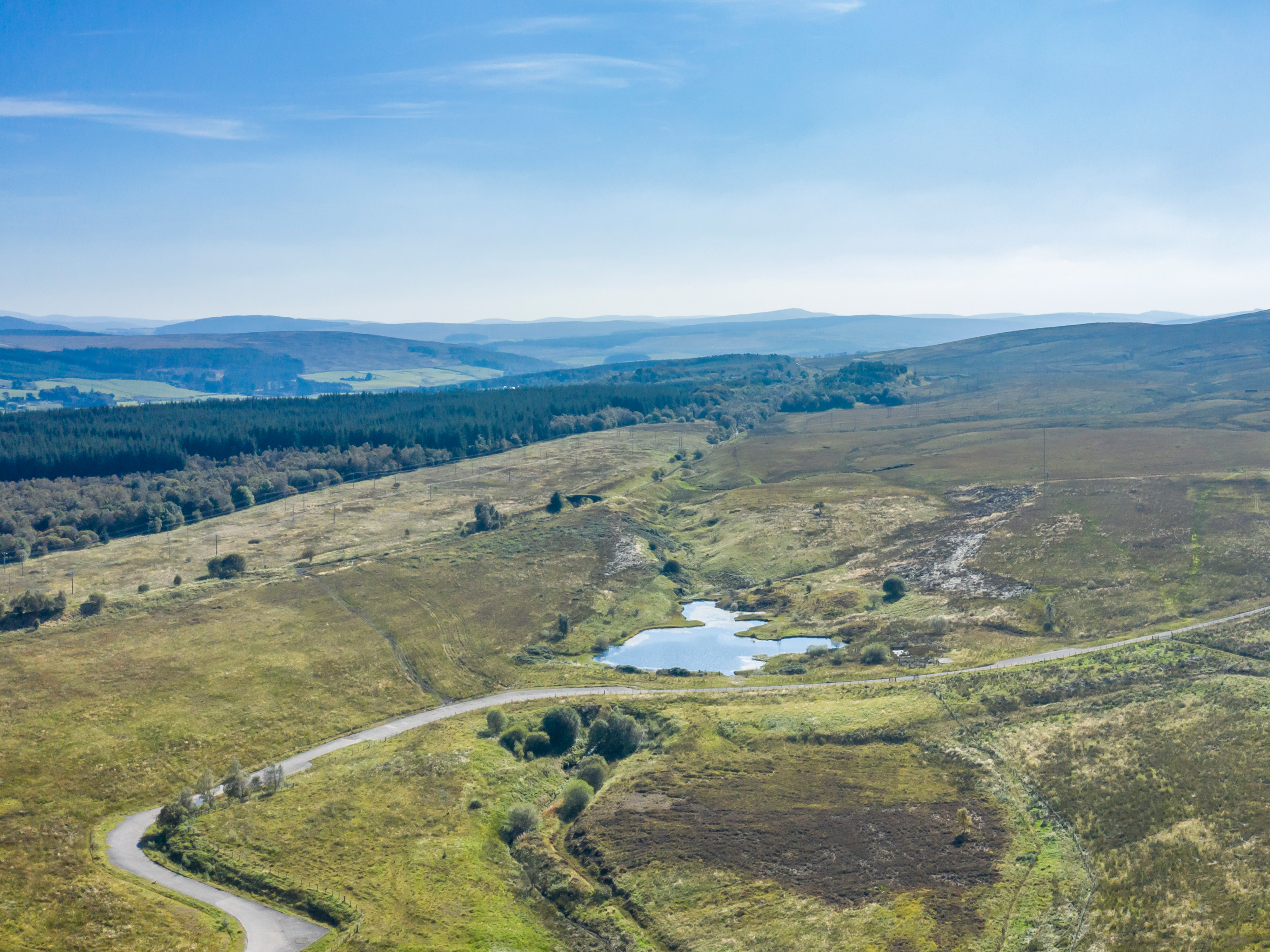Hagshaw Energy Cluster from above