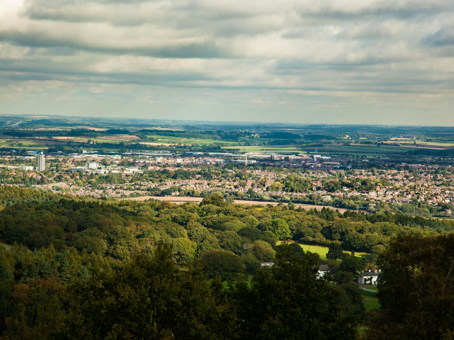 View over Loughborough