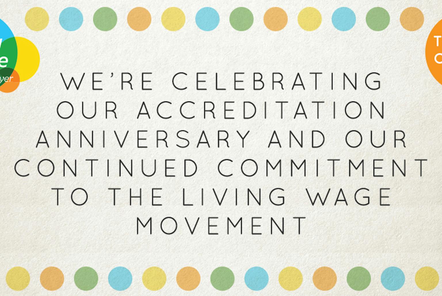 LUC celebrates a year of Living Wage commitment