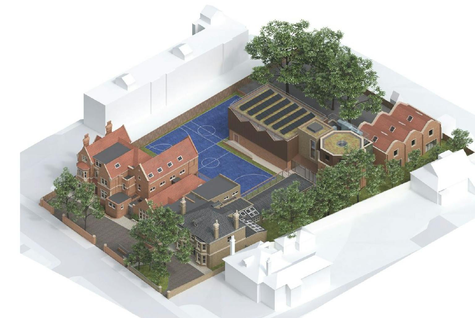 King’s House School. Courtesy of David Miller Architects