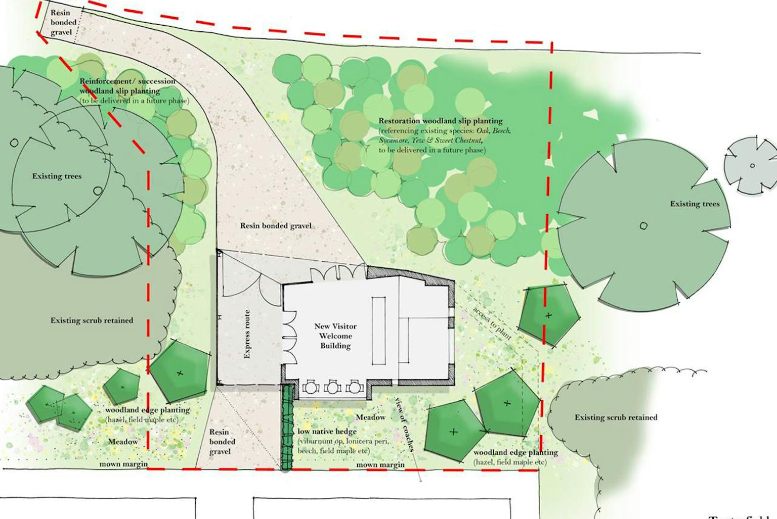 Planning consent granted for Tyntesfield Visitor Centre