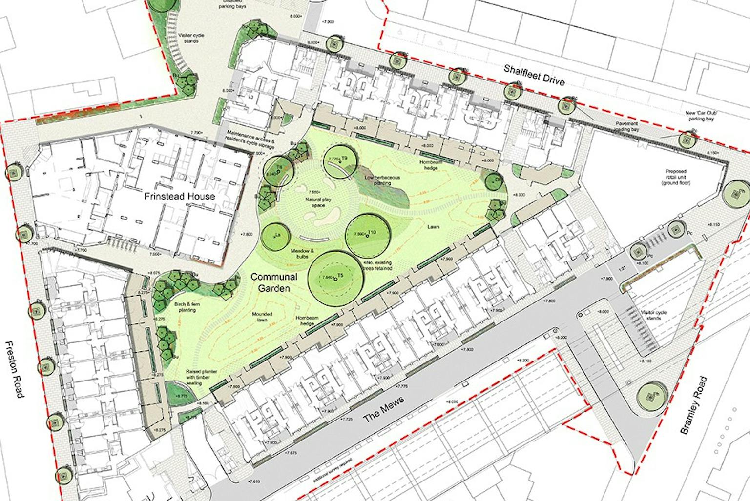 Silchester masterplan. Credit: LUC
