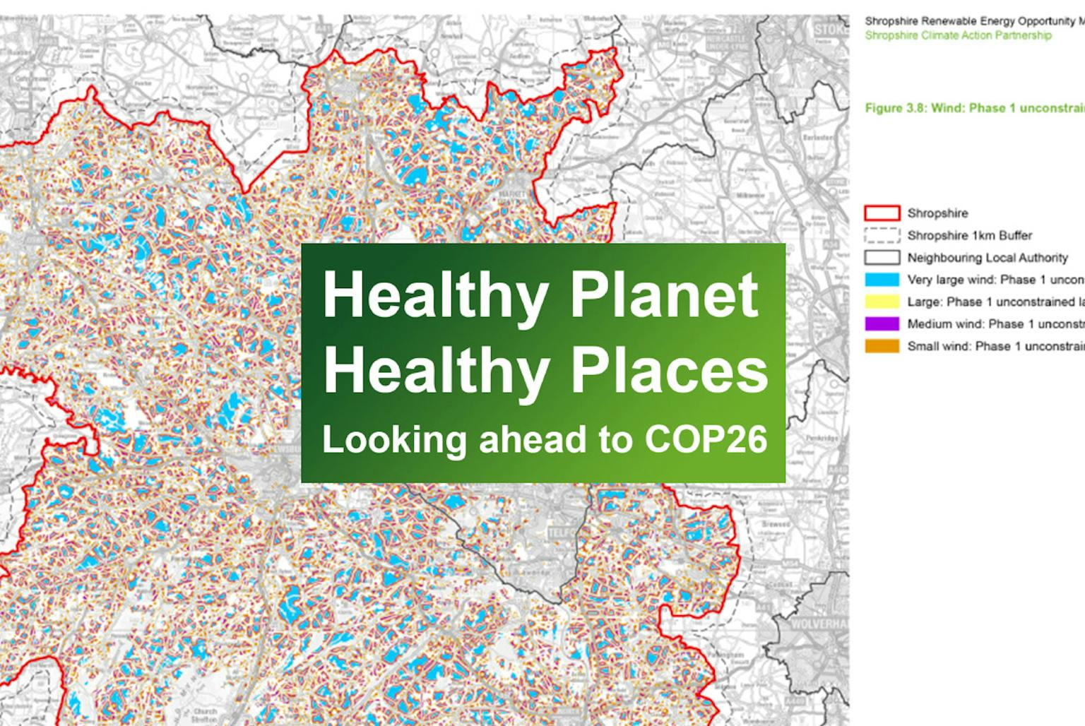 Shropshire renewable energy mapping