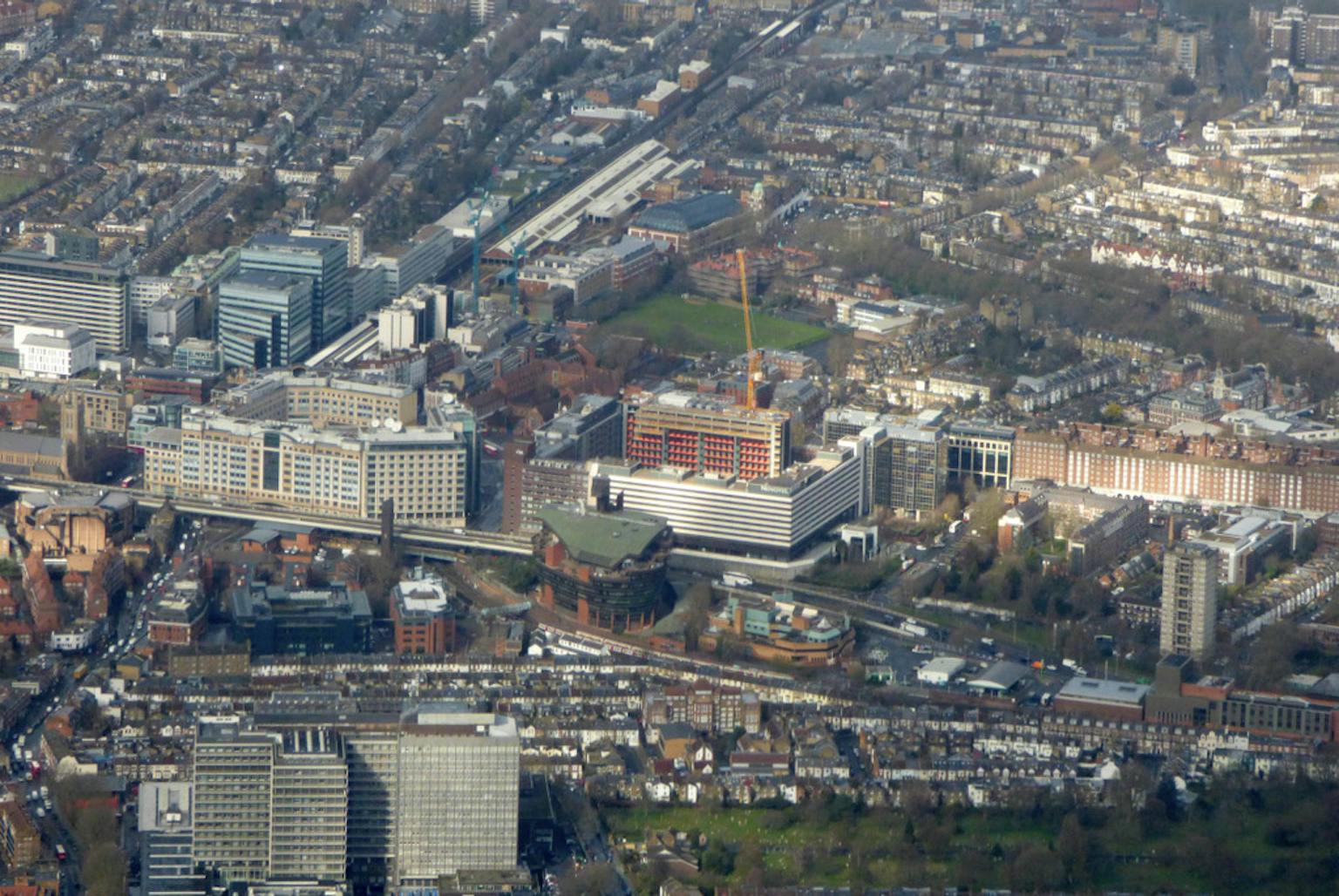 Hammersmith and Fulham from the air