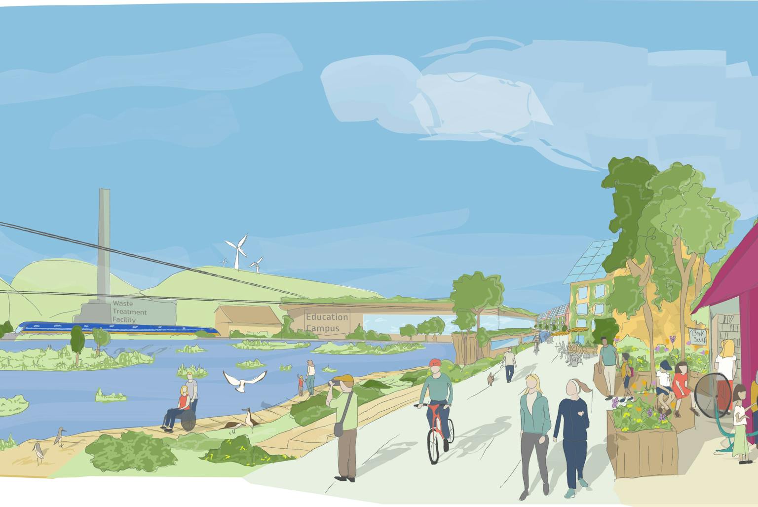 Infrastructure influences placemaking