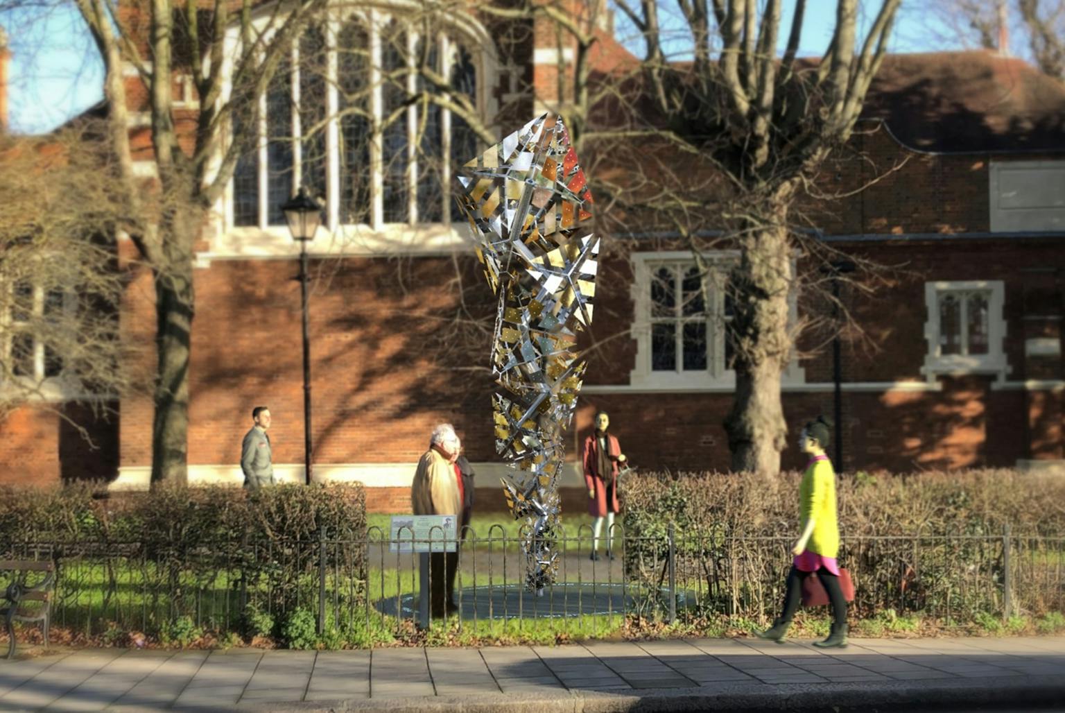 W.B. Yeats sculpture