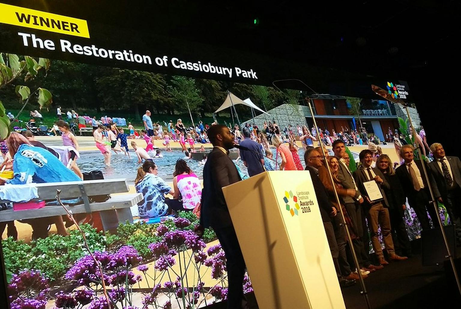 Landscape Institute Awards 2018 winner, The Restoration of Cassiobury Park