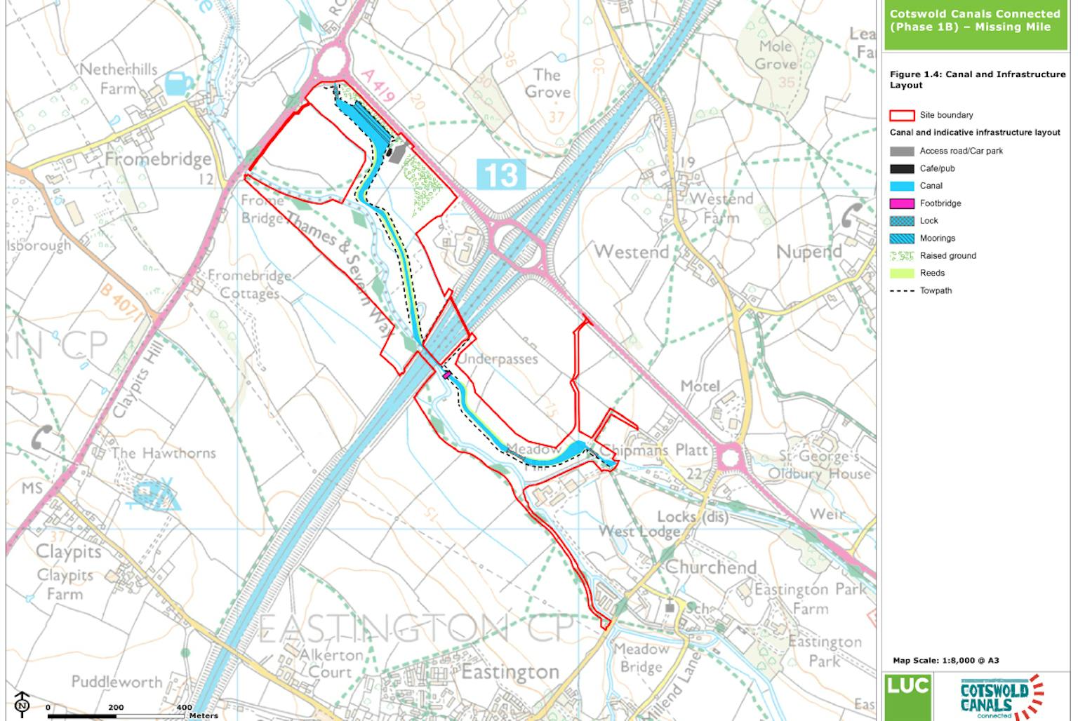 Stroudwater canal’s ‘missing mile’ plans