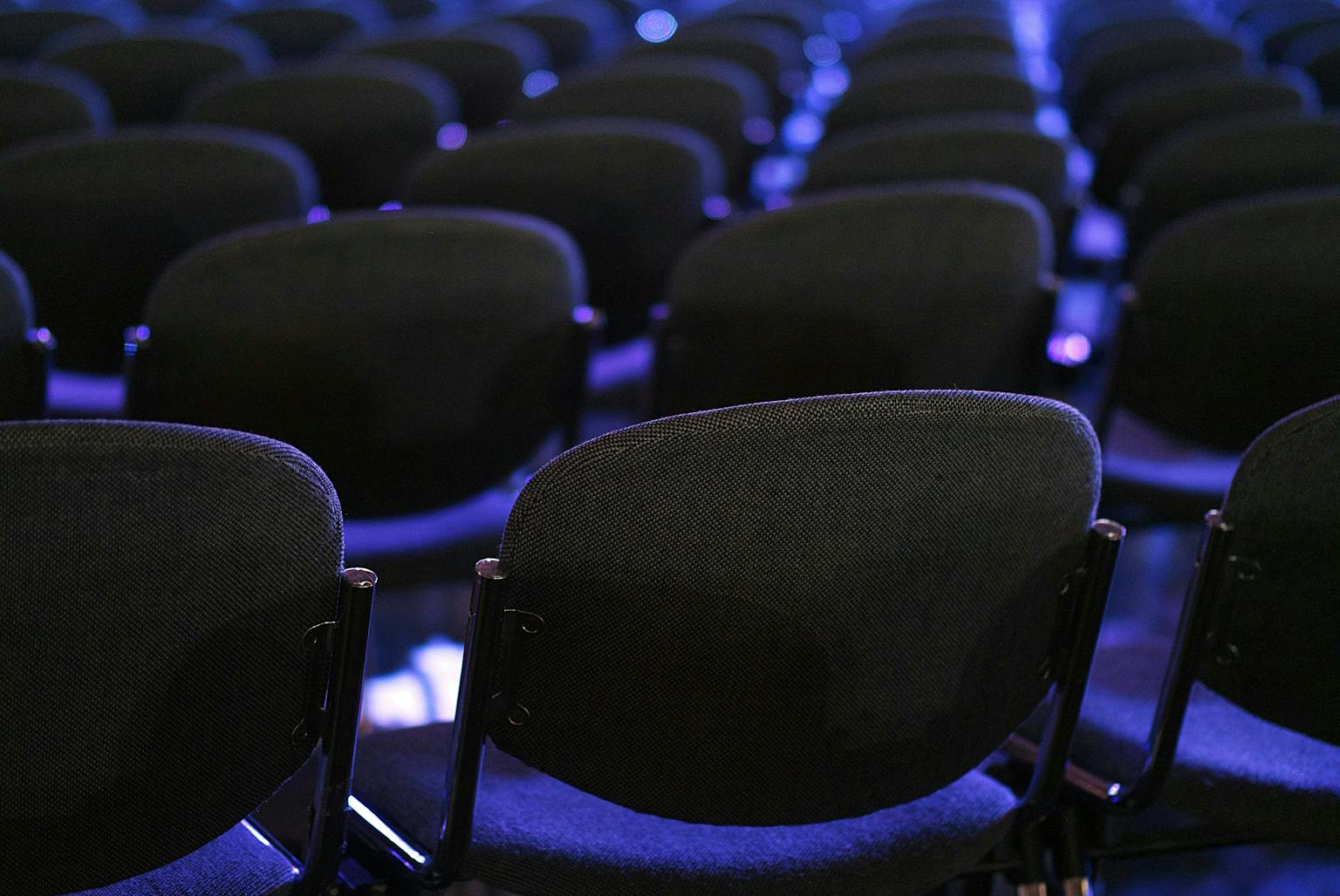 Conference hall chairs
