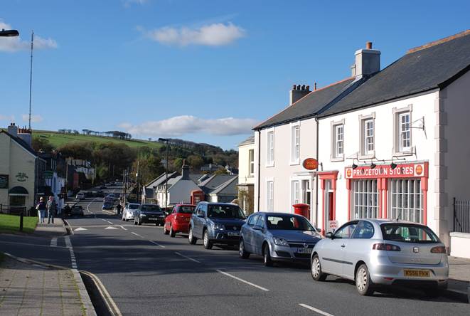 Princetown was one of the 10 settlements assessed for the Landscape Sensitivity study