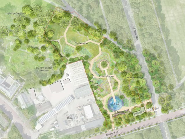 a map of a park