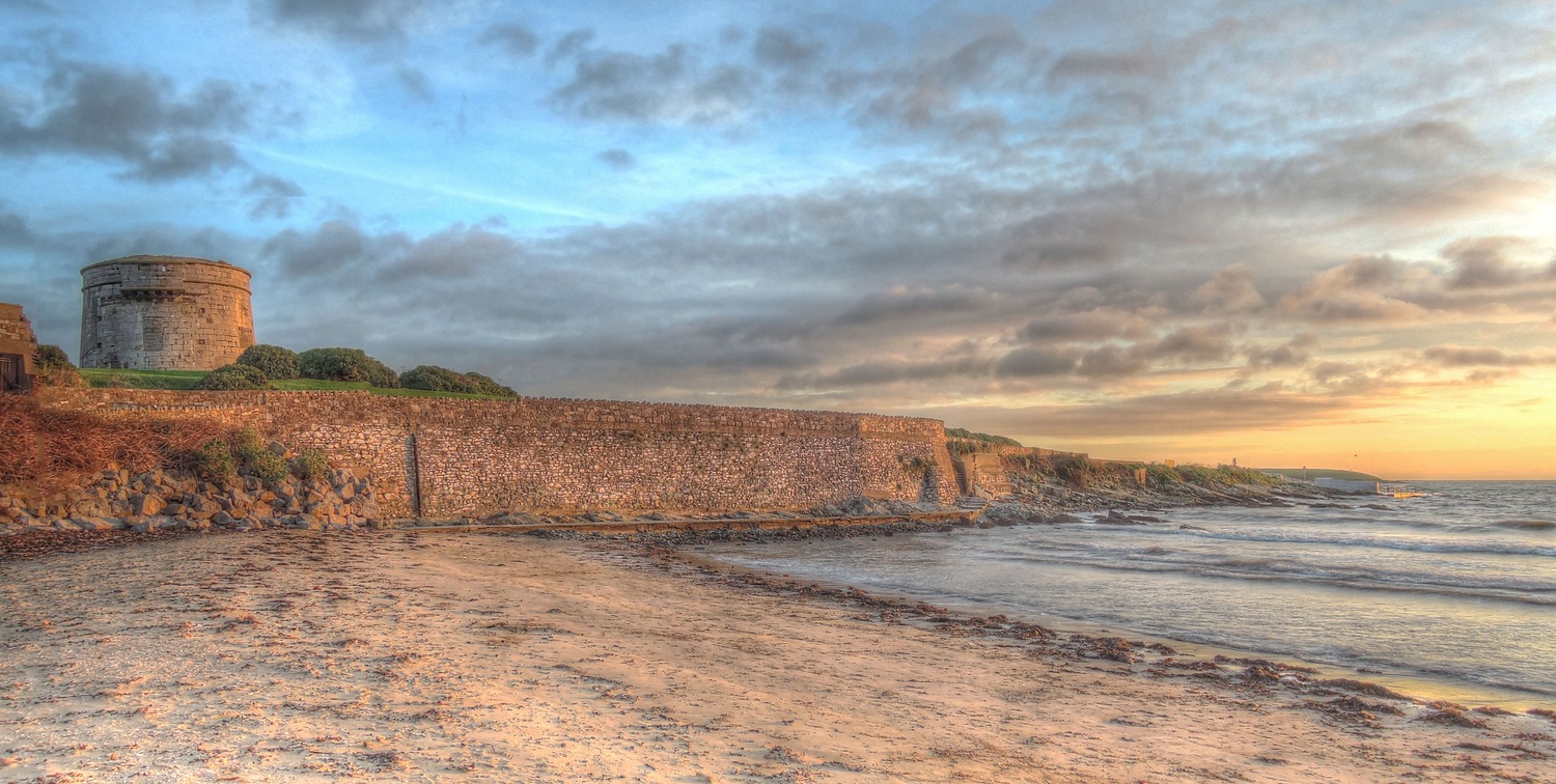 Coastal landscape of Fingal