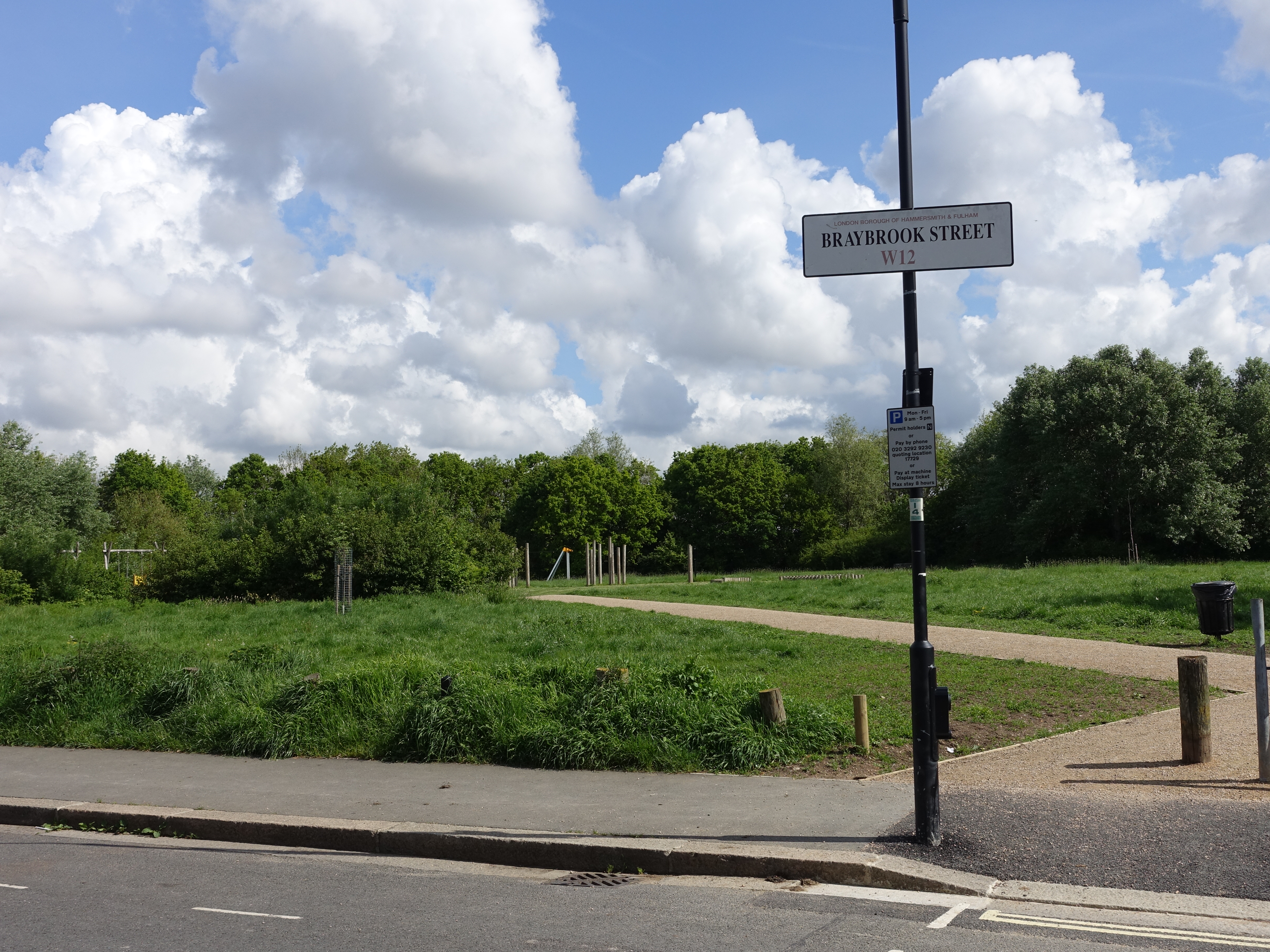 a street sign on a pole