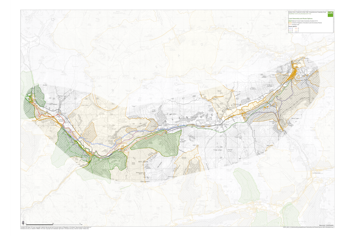 a map of a path