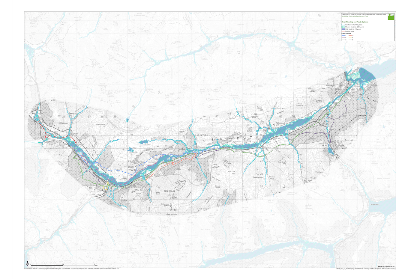 a map of a path