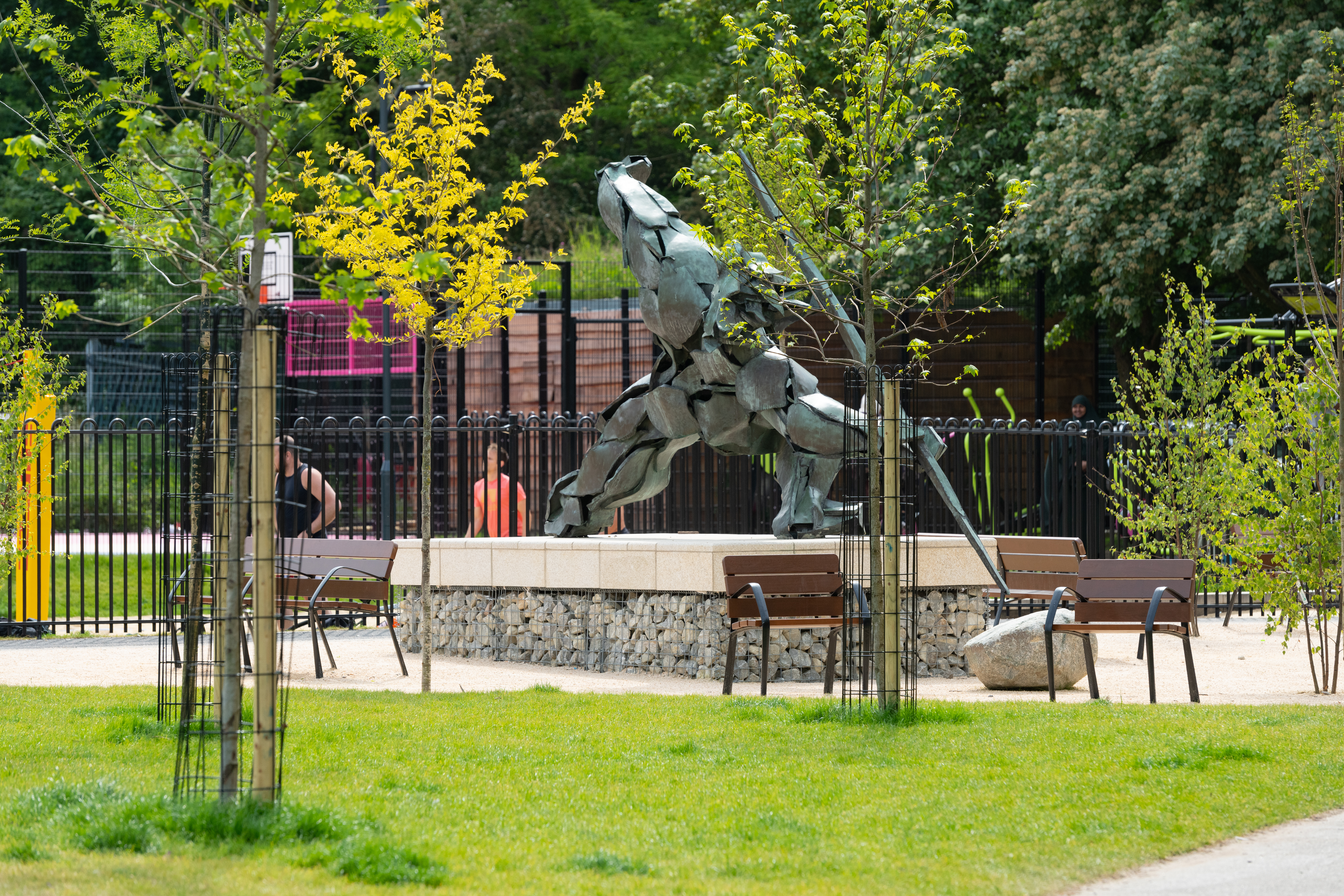 Landscape image of park