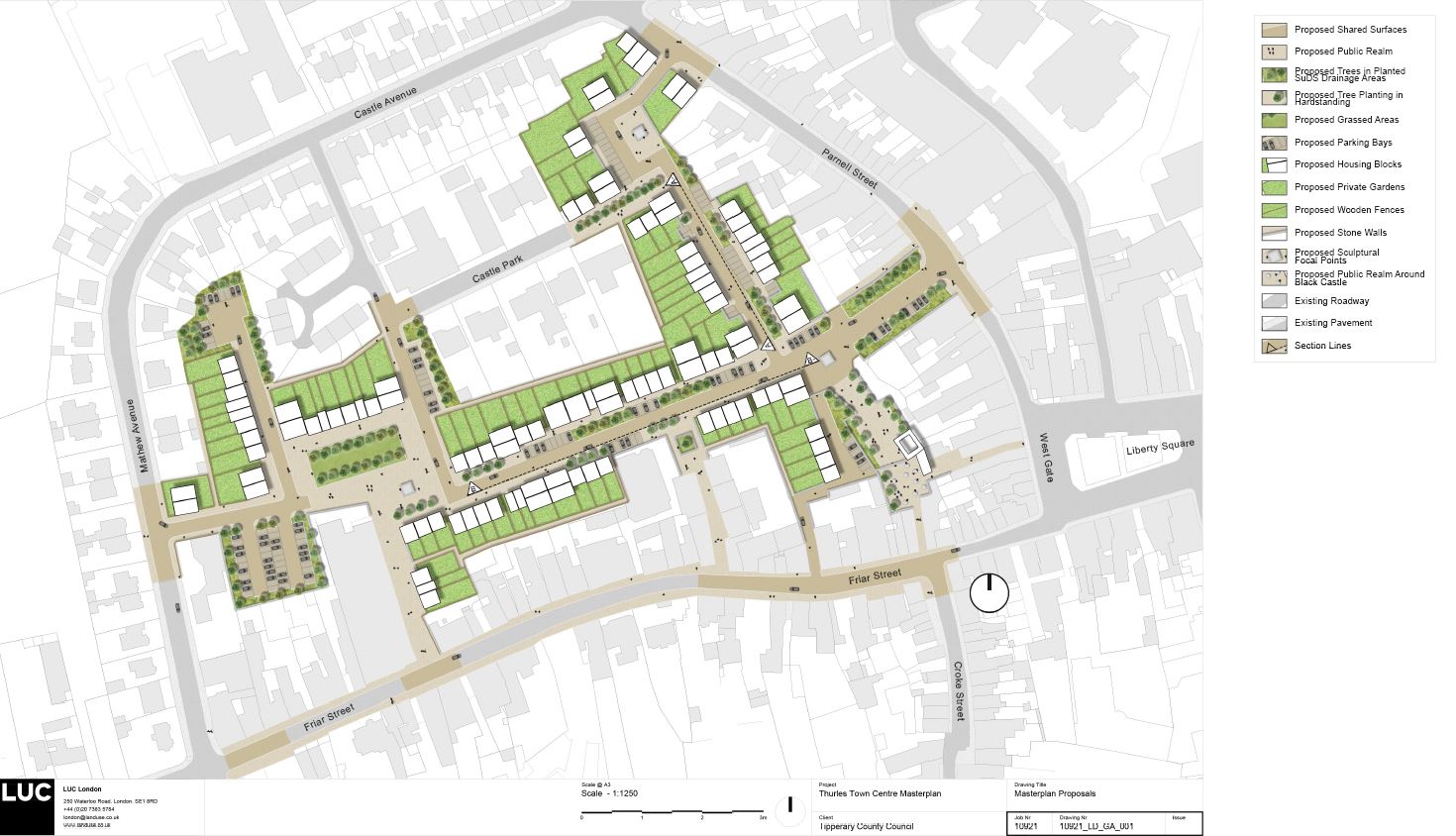 Masterplan of Thurles Town Centre