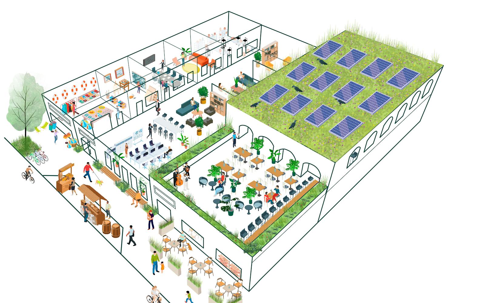 Bude Town Centre Axion Plan