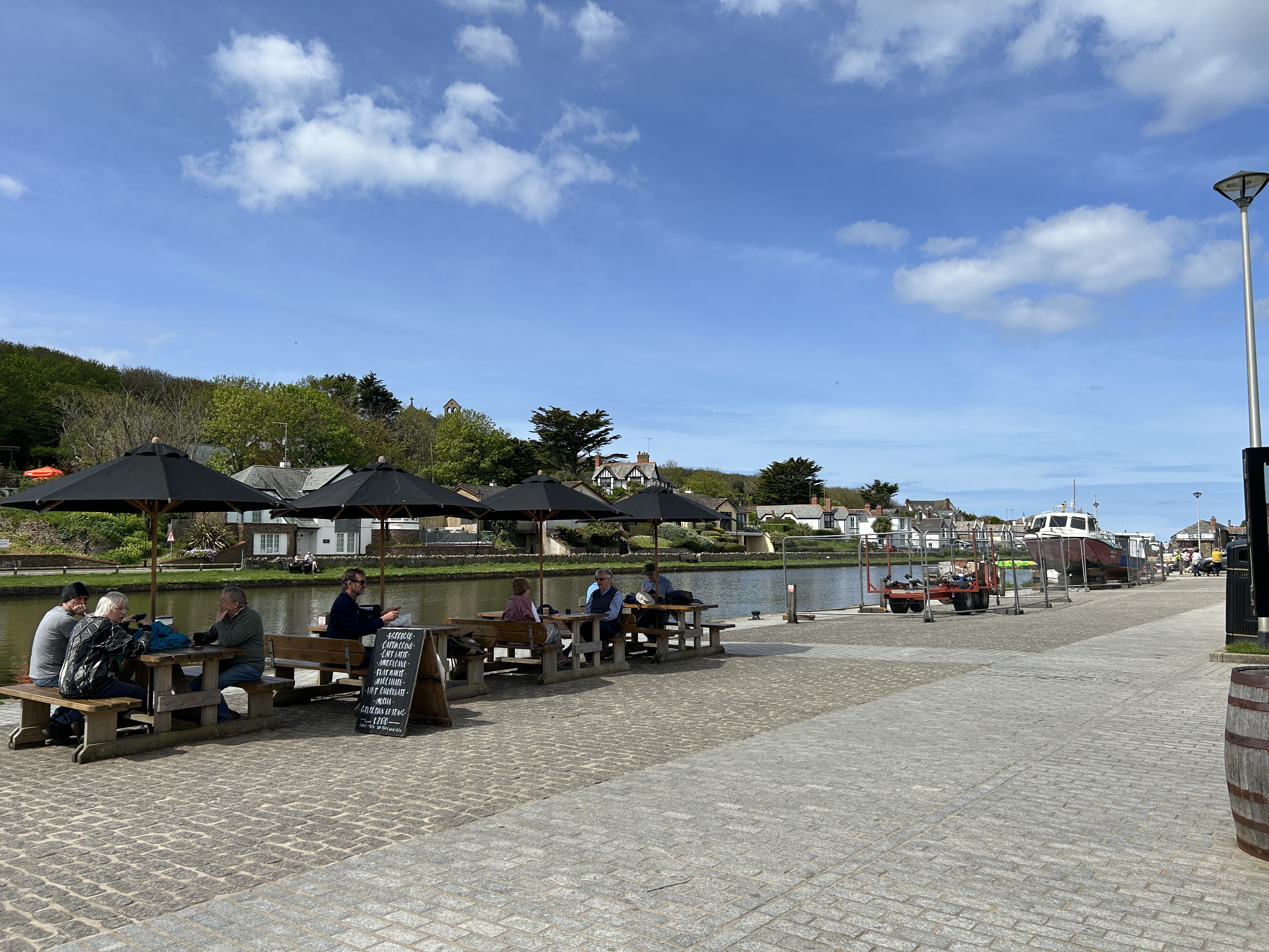 View of the canal from Bude Town Centre