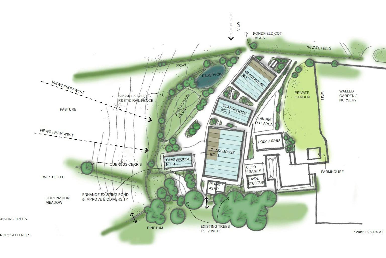 Wakehurst proposed nursery