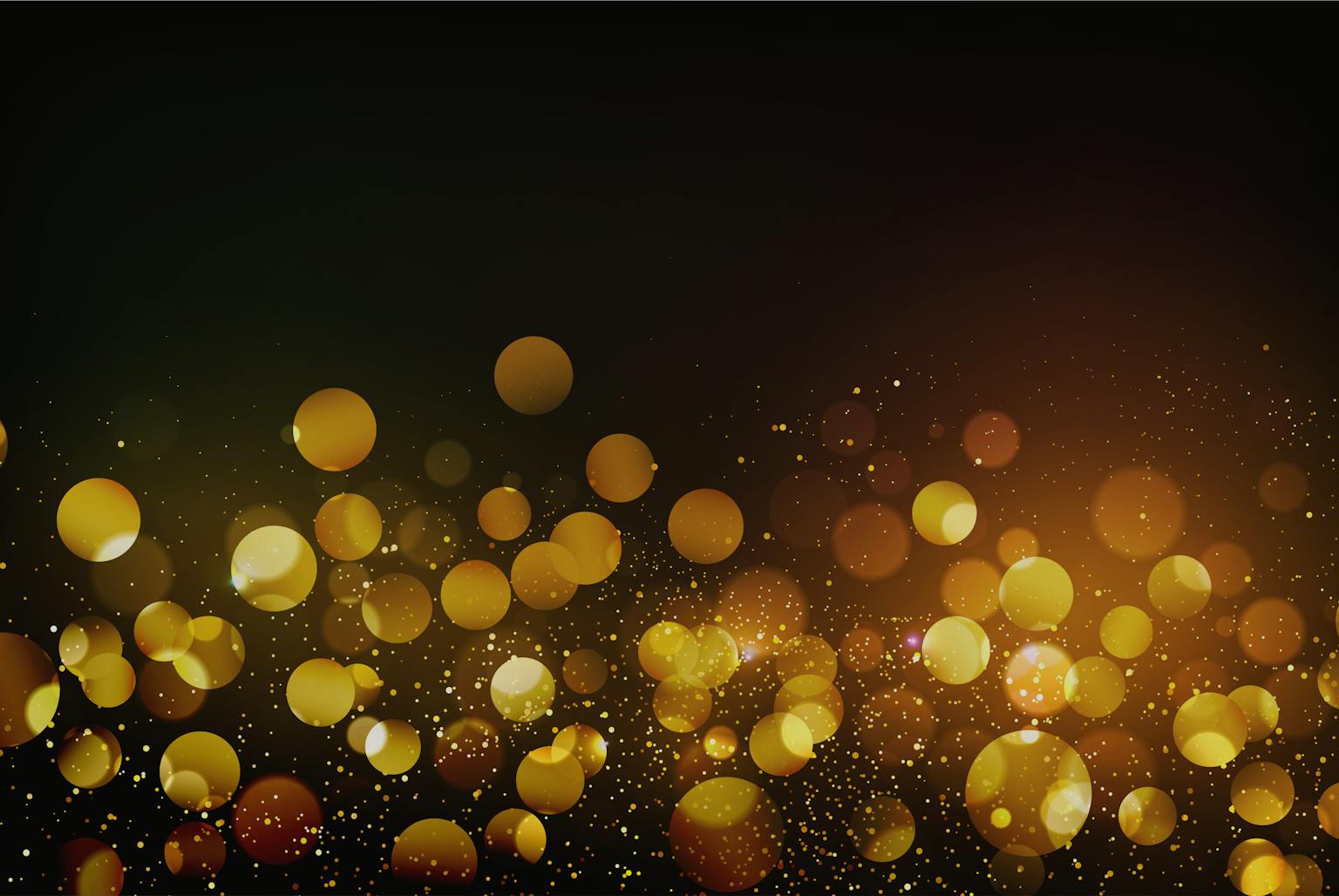 gold confetti
