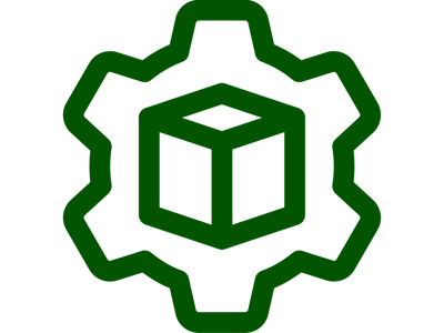 Vector of a box instead a cog.