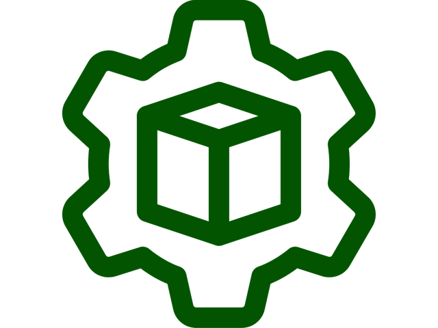 Vector of a box instead a cog.