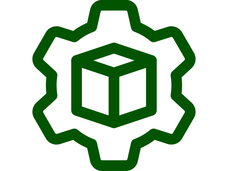 Vector of a box instead a cog.