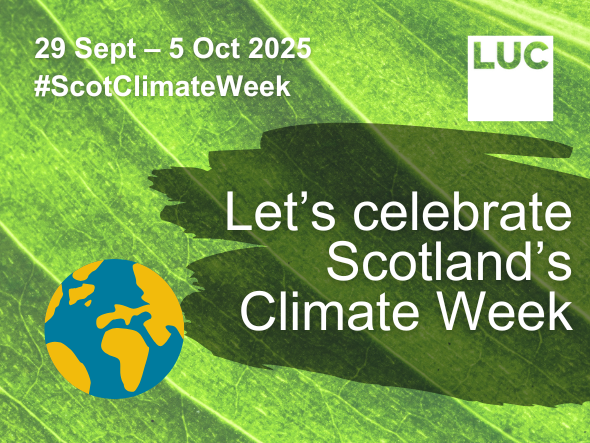 LUC supports Scotland's Climate Week 2025