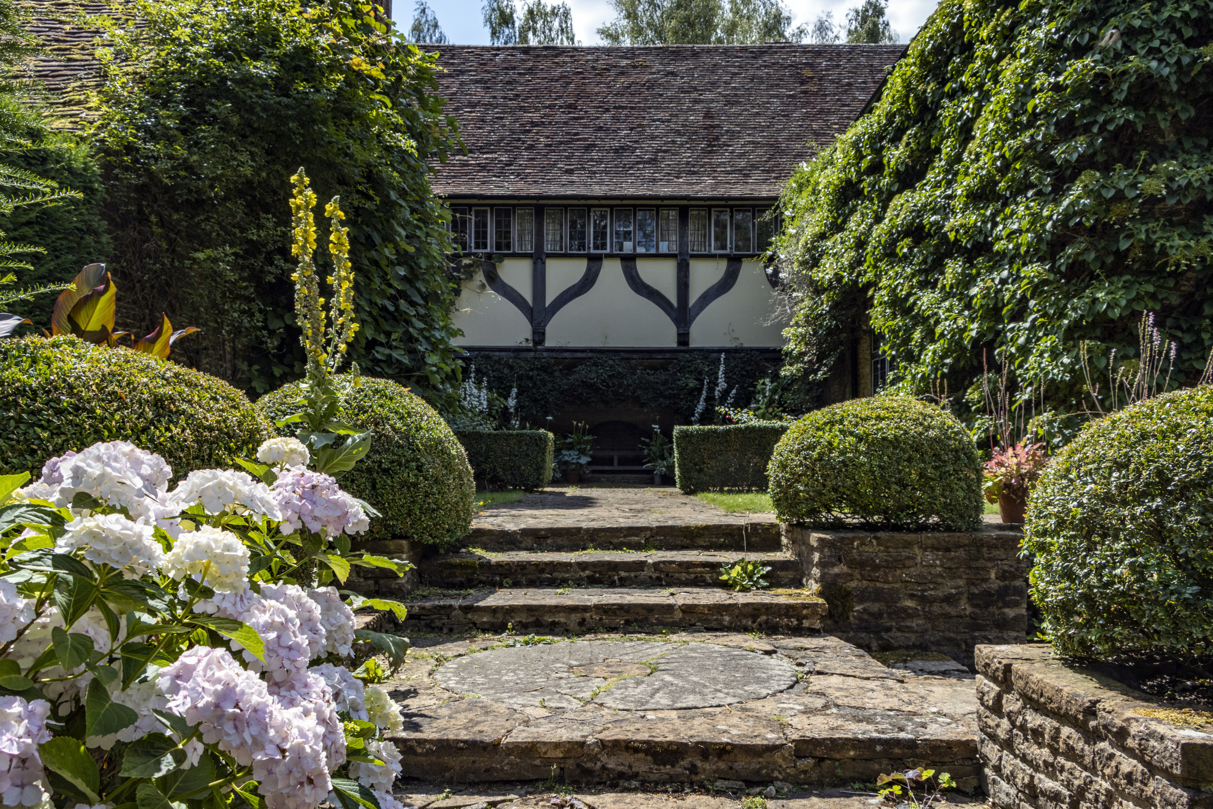 The Grade-I listed home and garden of garden designer Gertrude Jekyll at Munstead Wood, Surrey