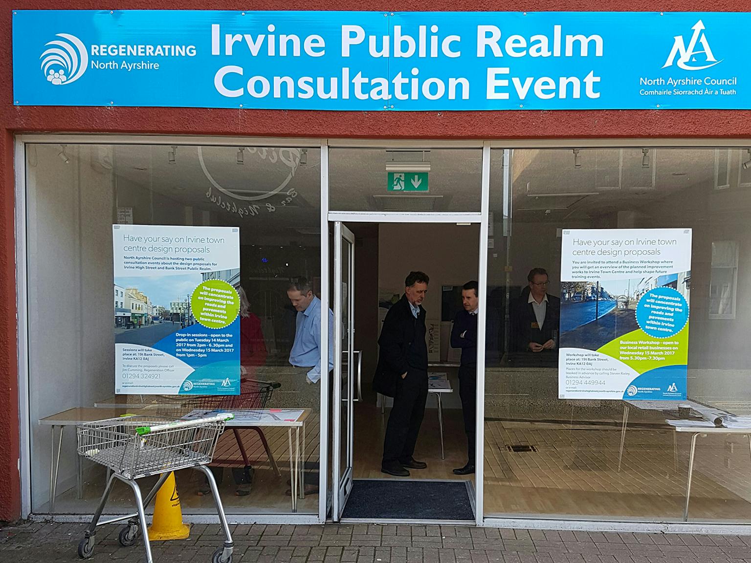 Irvine Public Realm Consultation Event