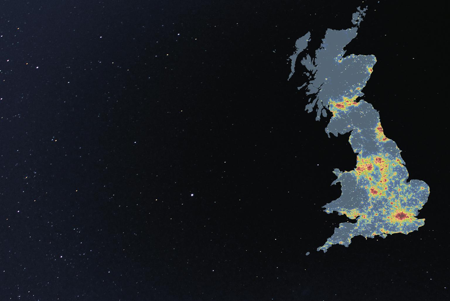 map of england