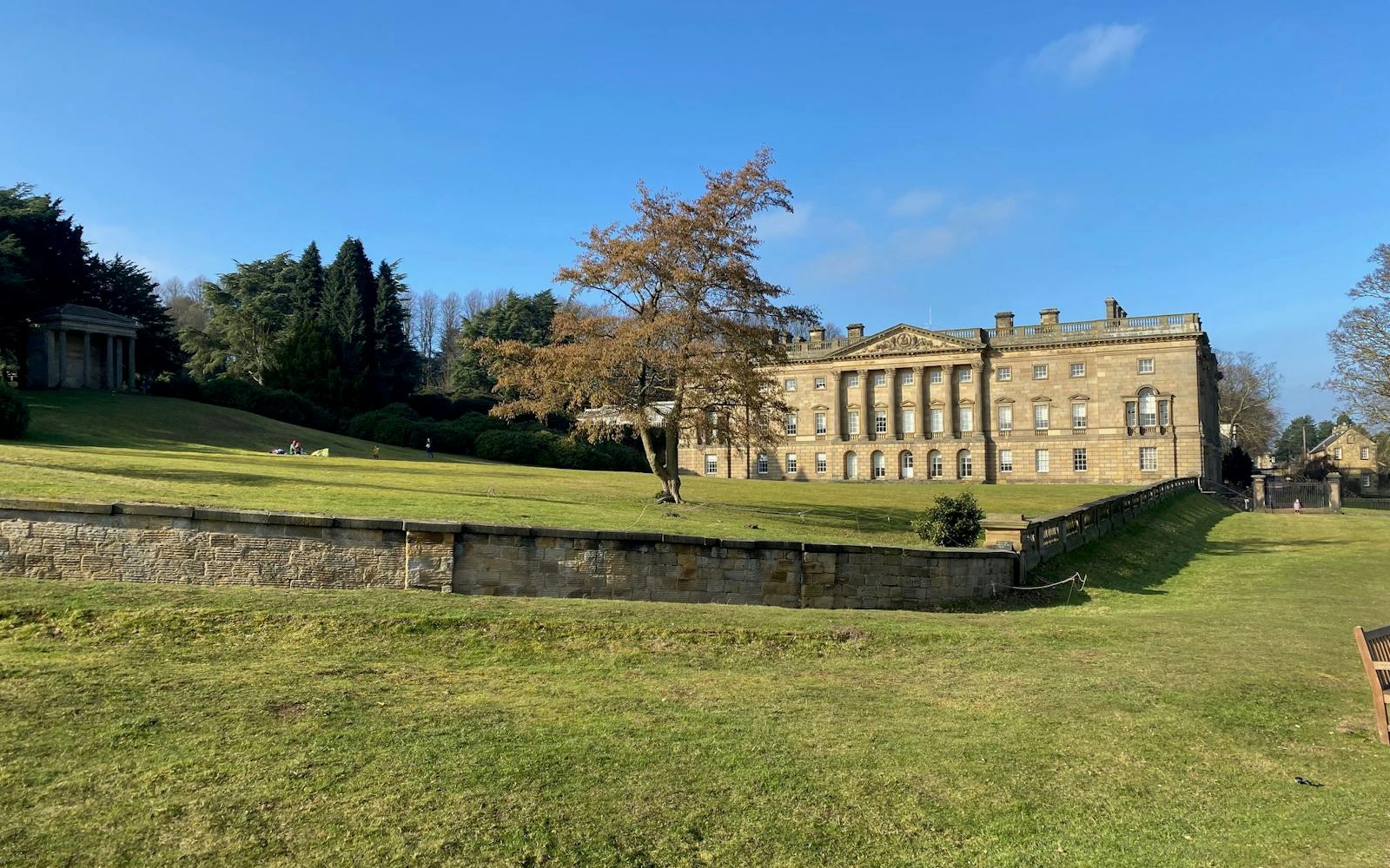 Large castle and grounds