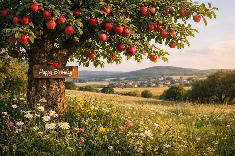 Baum pflanzen als besonderes Geburtstagsgeschenk