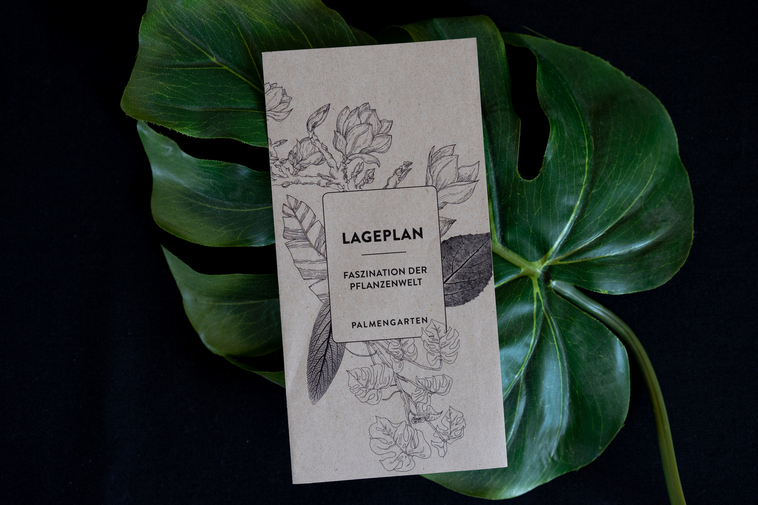 Corporate identity of the palm garden in FFM