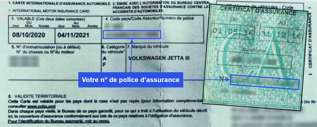 Où Trouver Numéro De Police D'assurance Maif